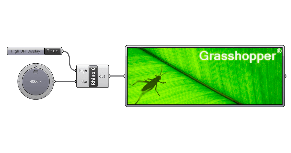 Description of Grasshopper plugin components