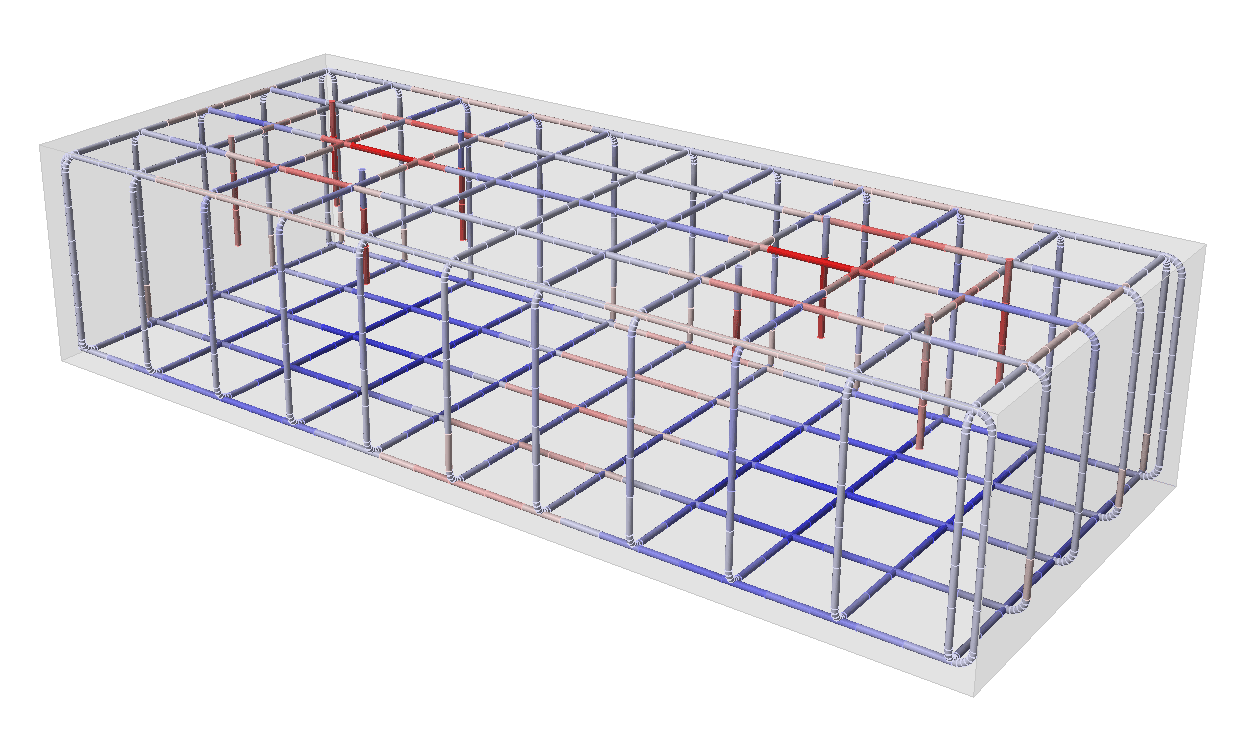 Steel reinforcement tension check