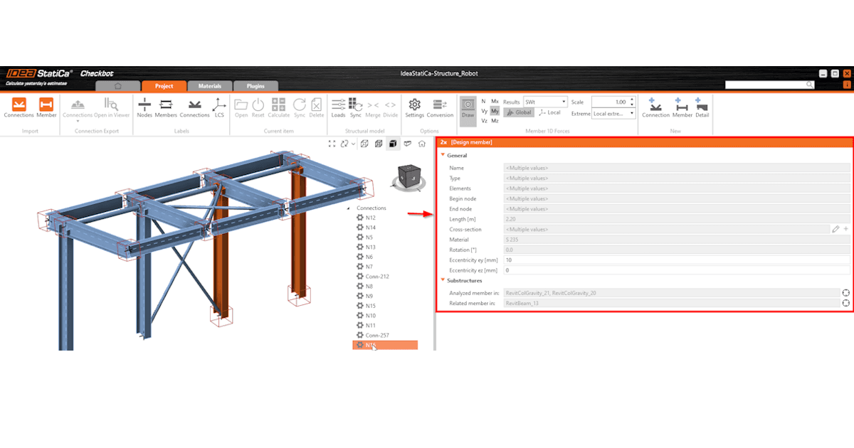 Enhanced 3D scene interaction and property management in Checkbot