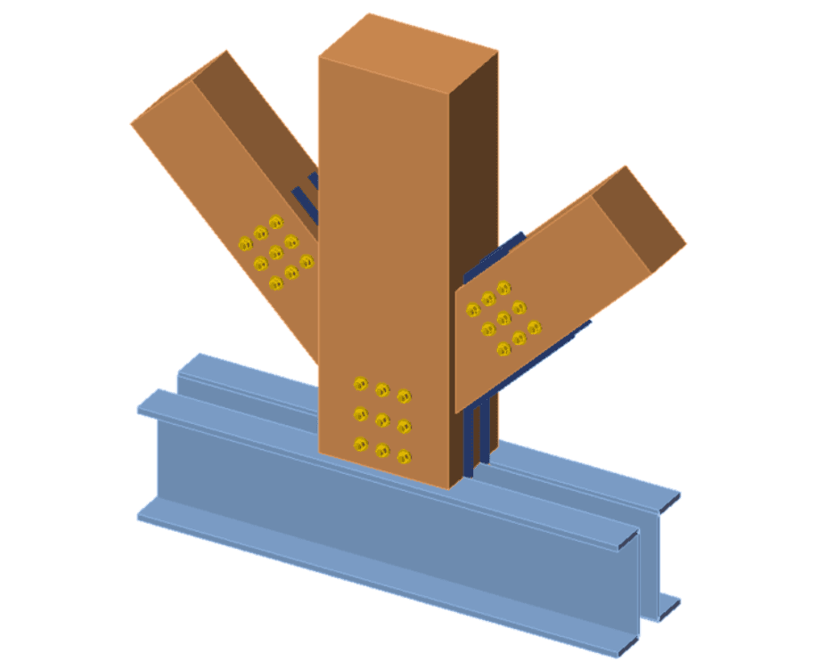 Conexiones acero-madera