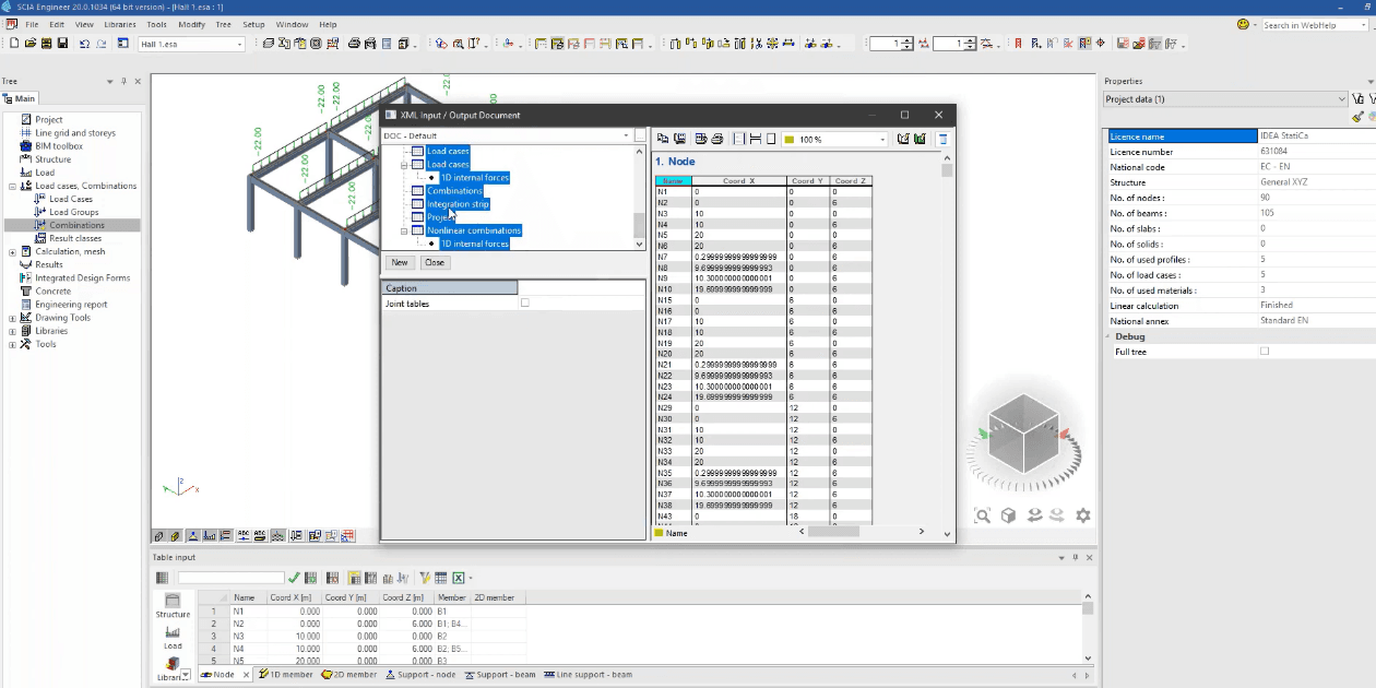 How to create XML file for IDEA StatiCa BIM app