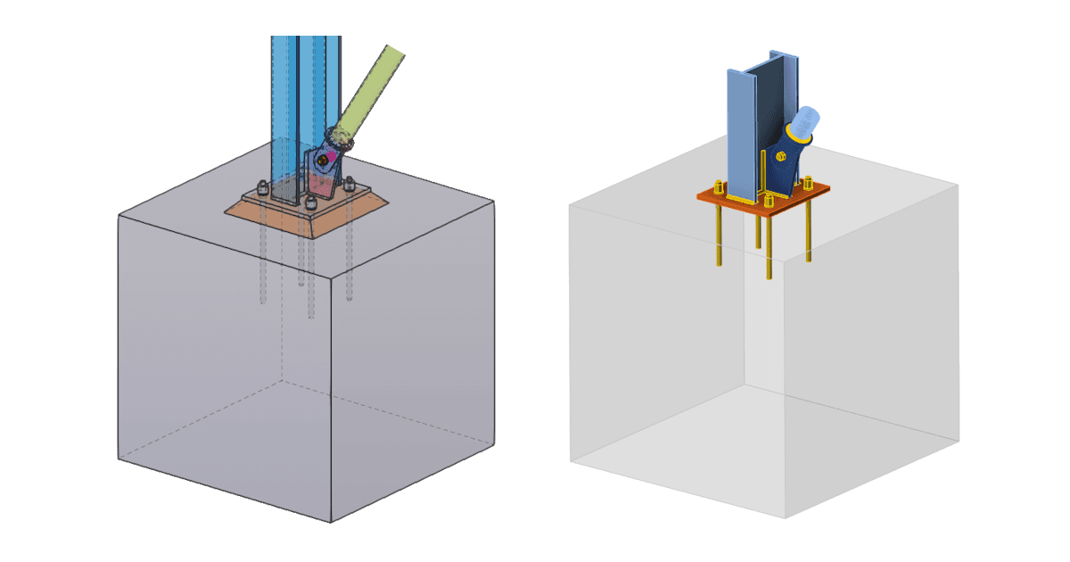 Import of anchors from Tekla Structures
