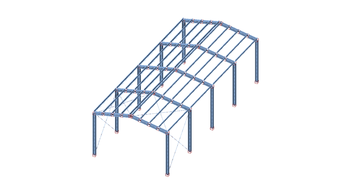 Steel warehouse